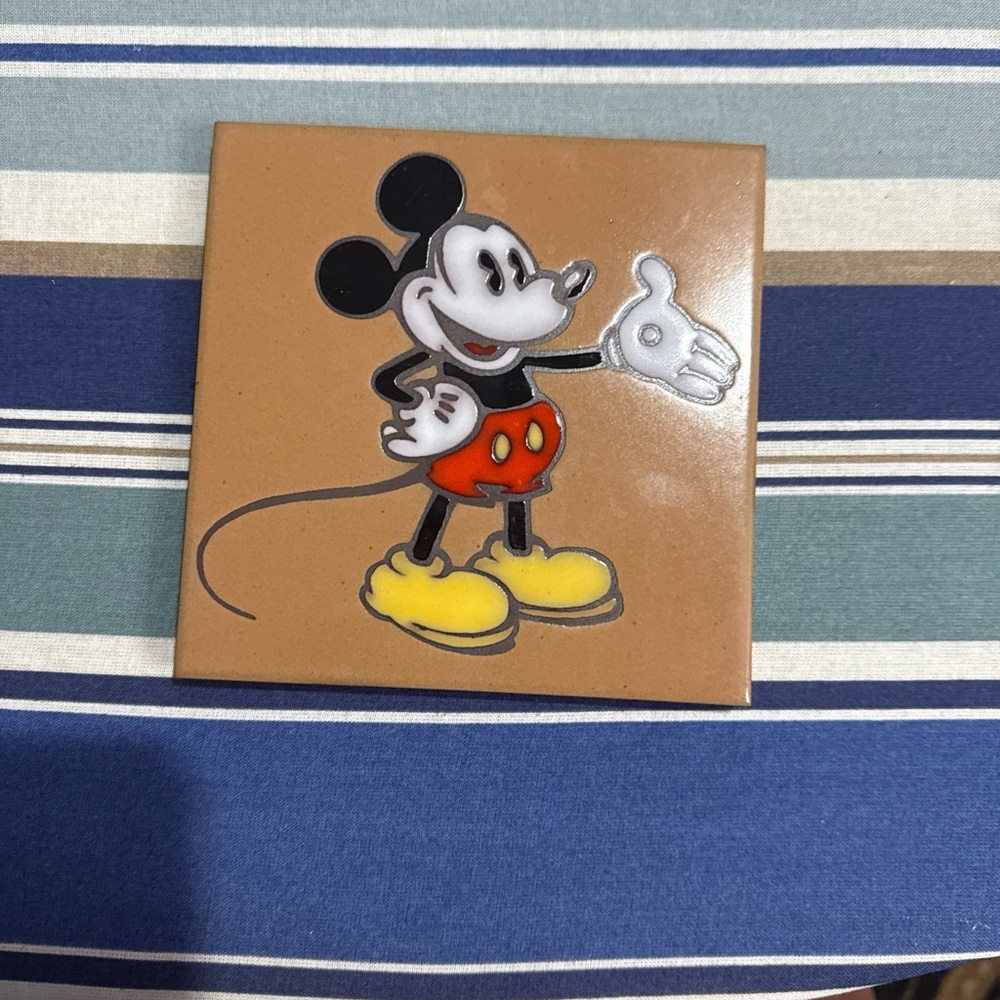 Disney Masterworks Ceramic Tile Trivet